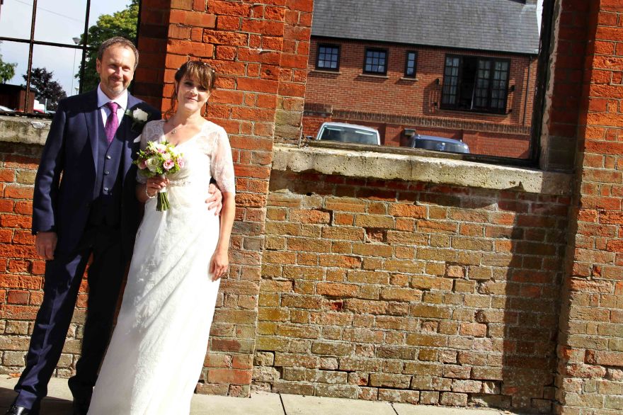 Bride and Groom photography of them on their wedding day